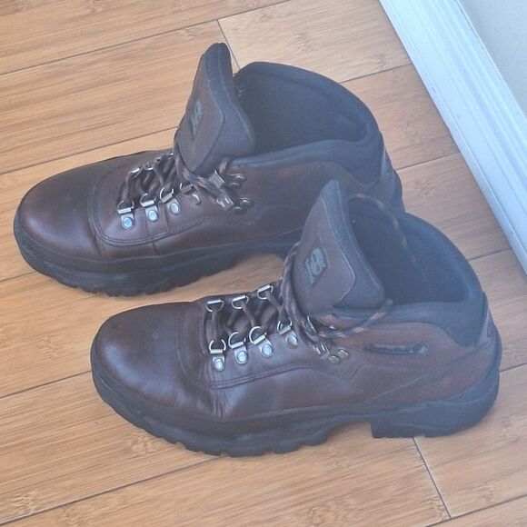 Timberland ACT Performance Leather Hiking Trail Boots Mocha Brown 96623 Women 9 - Picture 2 of 16